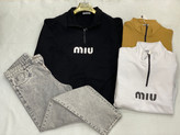دورس نیم زیب طرح هودی مدل miu miu